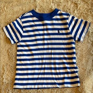 Polo Ralph Lauren 2t Striped Blue and White Kids T-Shirt
